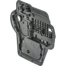 Mopar 68089332AA Right Front Door Carrier Plate Panel with Manual Windows for 11-18 Jeep Wrangler JK