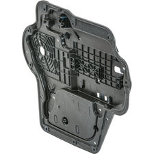 Mopar 68089338AA Right Front Door Carrier Plate Panel with Power Windows for 11-18 Jeep Wrangler JK