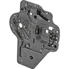 Mopar 68018026AB Right Rear Door Carrier Plate Panel with Manual Windows for 11-18 Jeep Wrangler Unlimited JK 4 Door