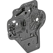 Mopar 68018027AB Left Rear Door Carrier Plate Panel with Manual Windows for 11-18 Jeep Wrangler Unlimited JK 4 Door