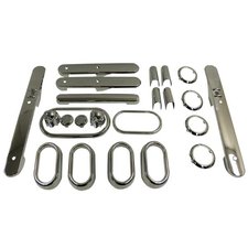 Crown Automotive Complete Interior Trim Kit for 07-10 Jeep Wrangler Unlimited JK 4 Door with Automatic Transmission & Power Windows