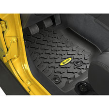 Bestop 51513-01 Front Floor Liners for 14-18 Jeep Wrangler JK