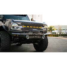 DV8 Offroad FBJL-09 Spec Series Winch Front Bumper for 21-25 Ford Bronco