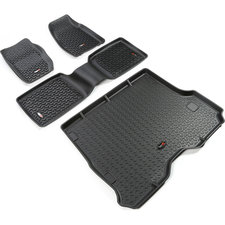 Quadratec Ultimate All Weather Floor Liner Triple Combo for 84-01 Jeep ...