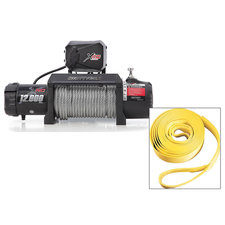 Smittybilt KIT XRC-12 Gen 2 Winch for 3" x 30' 30,000lb. Recovery Strap