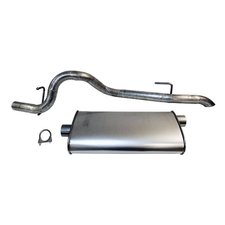 Crown Automotive 52101052AE Muffler & Tailpipe for 97-01 Jeep Cherokee XJ with 4.0L Engine & 97-00 Cherokee XJ with 2.5L Engine