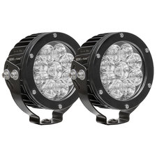 Westin 09-12007A- Axis HP 4.75" LED Auxiliary Light Pair Spot Pattern