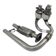 Crown Automotive 52059681AD Front Exhaust Pipe with Catalytic Converters for 04-06 Jeep Wrangler TJ & Unlimited with 4.0L 6 Cylinder Engine