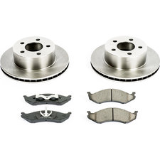PowerStop Z16 Autospecialty Daily Driver OE Brake Kit for 91-99 Jeep Wrangler YJ, TJ & 92-99 Cherokee XJ