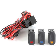 Rugged Ridge 15210.73 Light Installation Harness & Switch Kit (3-Piece)