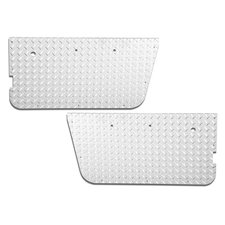 yj jeep doors wrangler door cj7 panel steel inserts warrior quadratec gauge pair replacement works