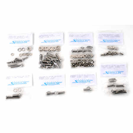 Totally Stainless 6-3575 Button Head Engine Bolt Kit for 81-89 CJ-5, CJ ...