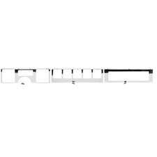 Kentrol 30519 Polished Stainless Steel Dash Overlay for 87-95 Jeep Wrangler YJ