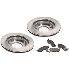 Crown Automotive Front Brake Overhaul Kit for 78-81 Jeep CJ with 7/8" wide Rotors