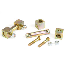 JKS Manufacturing 9603 Front Bar Pin Eliminators for 84-06 Jeep Cherokee XJ, Grand Cherokee WJ, Grand Cherokee ZJ, Comanche MJ, Wrangler TJ & Unlimited