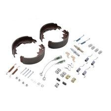 Crown Automotive 5019536MK Rear Brake Shoe Set for 00-06 Jeep Wrangler TJ & 00-01 Cherokee XJ with 9" X 2.5" Drums