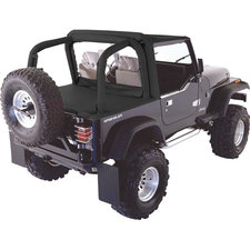 Rampage Products Cab Top with Tonneau Cover for 87-91 Jeep Wrangler YJ