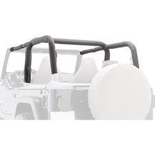 Black Denim RAMPAGE PRODUCTS 768915 Roll Bar Pad and Cover Kit for 1992-1995 Jeep Wrangler YJ 