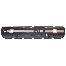 OMIX DMC-6914 Aluminum Valve Cover for 81-86 Jeep CJ-5, CJ-7 & CJ-8 with 258c.i.