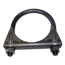Crown Automotive 4004445 2-1/2" Exhaust Clamp for 97-06 Jeep Wrangler TJ and Unlimited, 93-98 Grand Cherokee ZJ and 72-91 SJ & J-Series