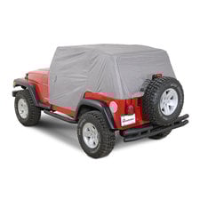 Vertically Driven Products 501161 The Full Monty Cab Cover in Gray for 92-06 Jeep Wrangler YJ & TJ