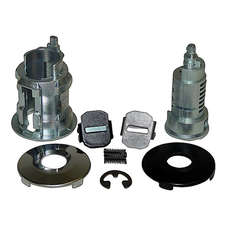 Crown Automotive 4864651 Lock Cylinder Kit for 02-18 Jeep Wrangler TJ, Unlimited & JK; 08-12 Liberty KK; 97-01 Cherokee XJ and 96-98 Grand Cherokee ZJ