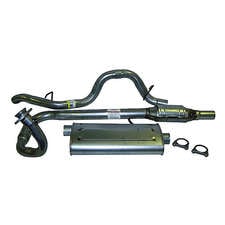 Crown Automotive 52018933K Complete Exhaust Kit for 97-00 Wrangler TJ with 2.5L 4 Cylinder Engine
