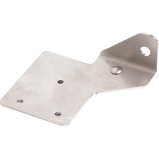 Quadratec Stainless Steel CB Antenna Mount for 76-02 Jeep CJ & Wrangler- Rear Passenger Mount