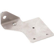 Quadratec Stainless Steel CB Antenna Mount for 76-06 Jeep CJ & Wrangler- Rear Driver Mount