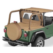 Bestop WrapAround Windjammer for 97-02 Jeep Wrangler TJ | Quadratec