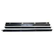 Crown Automotive 55024255MK Door Glass Weatherstrip Master Kit for 76-95 Jeep CJ and Wrangler YJ