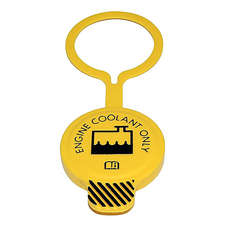 Crown Automotive 55056382AA Coolant Bottle Cap for 07-18 Jeep Wrangler JK; 05-07 Grand Cherokee WK & 06-07 Commander XK