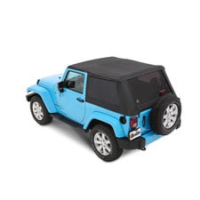 Bestop 5685268 All-New Trektop Twill Soft Top for 07-18 Jeep