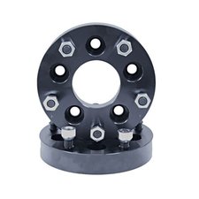 Rugged Ridge 15201.04 Billet Aluminum 1.25" Wheel Conversion Spacers for 87-06 Jeep Wrangler YJ, TJ & Unlimited with 5x4.5" to 5x5.5" Bolt Pattern