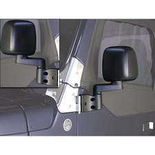 Smittybilt 7504 Side Mirrors in Chrome For 87-06 Jeep