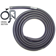 OMIX 12303.63 Rear Door Driver Side Glass Run Weatherstrip