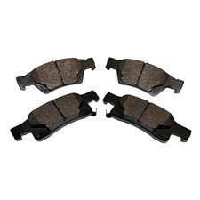 Crown Automotive 68052386AA Rear Brake Pad Set for 11-18 Jeep Grand Cherokee WK