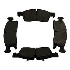 Crown Automotive 68052370AA Front Brake Pad Set for 11-18 Jeep Grand Cherokee WK