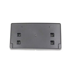 Mopar 68295610AA Front Bumper License Plate Kit for 18-20 Jeep Wrangler JL & Gladiator JT with Steel Bumper