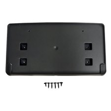 Crown Automotive 68295610AA Front License Plate Bracket Kit for 18-20 Jeep Wrangler JL & Gladiator JT with Steel Bumper