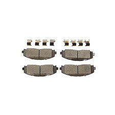 Mopar 68409860AA Front Disc Brake Pad Set for 18-20 Jeep Wrangler JL with Standard Brakes