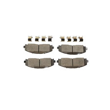 Mopar 68456066AB Front Disc Brake Pad Set for 18-24 Jeep Wrangler JL & Gladiator JT with Heavy Duty Brakes