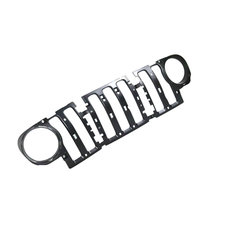 Mopar 6KM36TZZAA Grille Trim Kit for 20-23 Jeep Wrangler JL with Trail Camera and Gladiator JT
