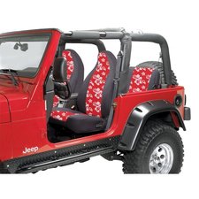 Coverking Front Seat Covers for 97-02 Jeep Wrangler TJ