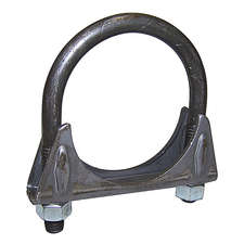 Crown Automotive 83300061 2-1/4" Exhaust Clamp for 81-06 Jeep Wrangler CJ, YJ, TJ & Unlimited; 84-01 Cherokee XJ & Comanche MJ and 93-98 Grand Cherokee ZJ