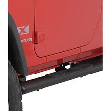 Rugged Ridge 4" Oval Tube Steps for 07-18 Jeep Wrangler JK 2 Door