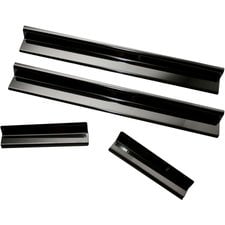 Black Aluminum Door Sill Guards For Jeep Wrangler JK 4-Door (2007–2018)
