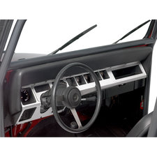Warrior Products Dash Panel Overlays for 87-95 Jeep Wrangler YJ