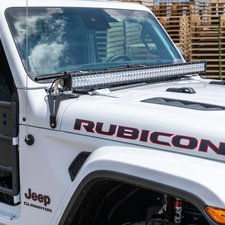 Aries 15011306 Windshield 50" Light Bar & Brackets for 18-20 Jeep Wrangler JL & Gladiator JT