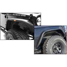 Aries 2500450 Front and Rear Inner Fender Liners for 07-18 Jeep Wrangler JK